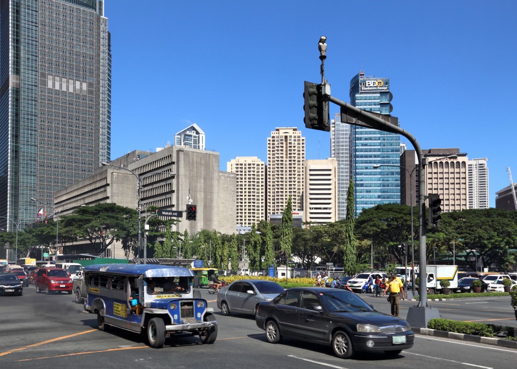 Manila with jeepney