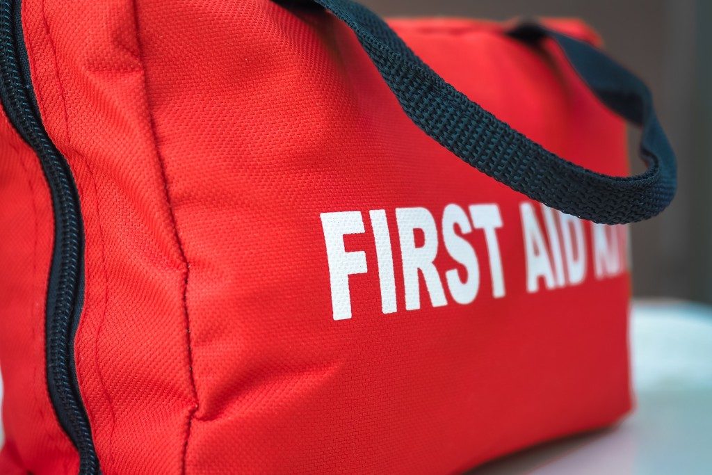 First aid kit bad for emergencies