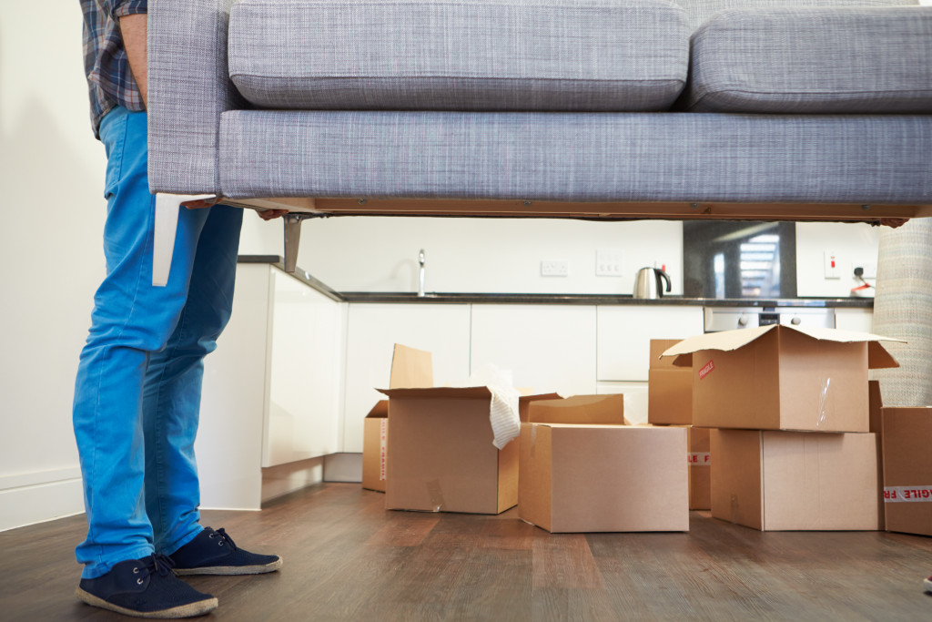 Creating space at home for business inventory
